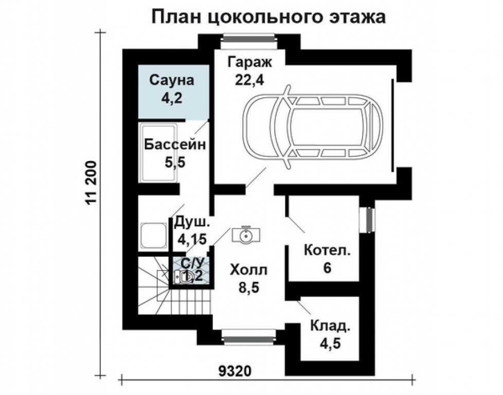 Проект дома Проект дома AS-180 - Фото 4