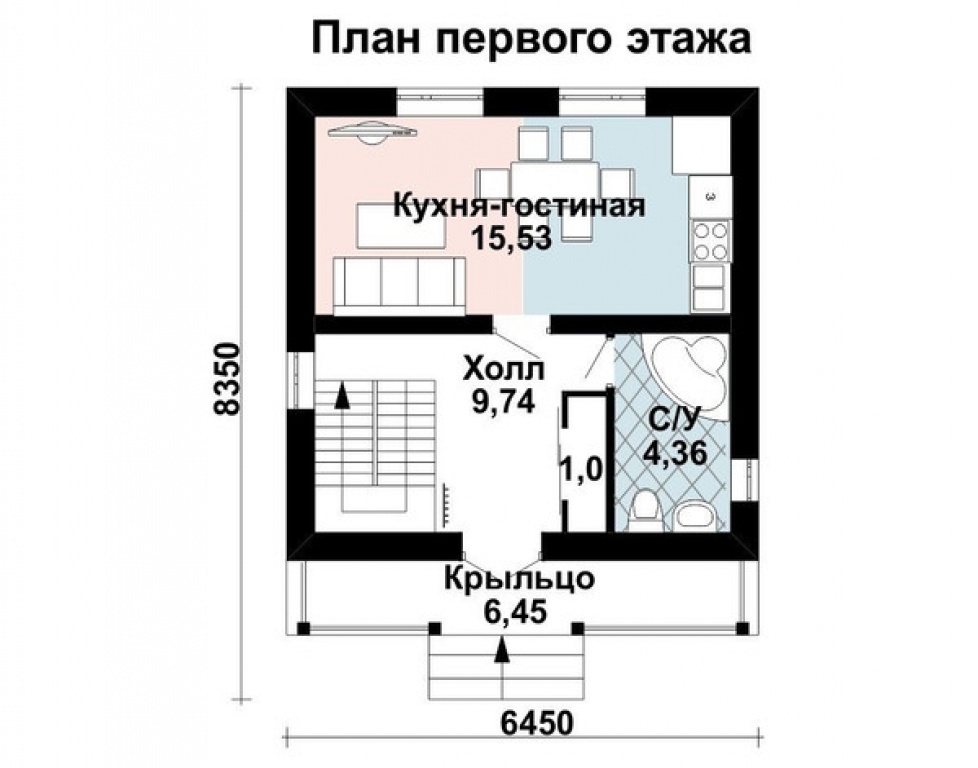 Проект дома Проект дома AS-2018 - Фото 1