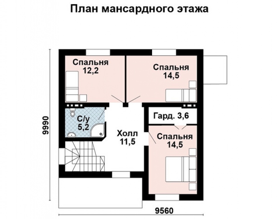 Проект дома Проект дома AS-2321 - Фото 6