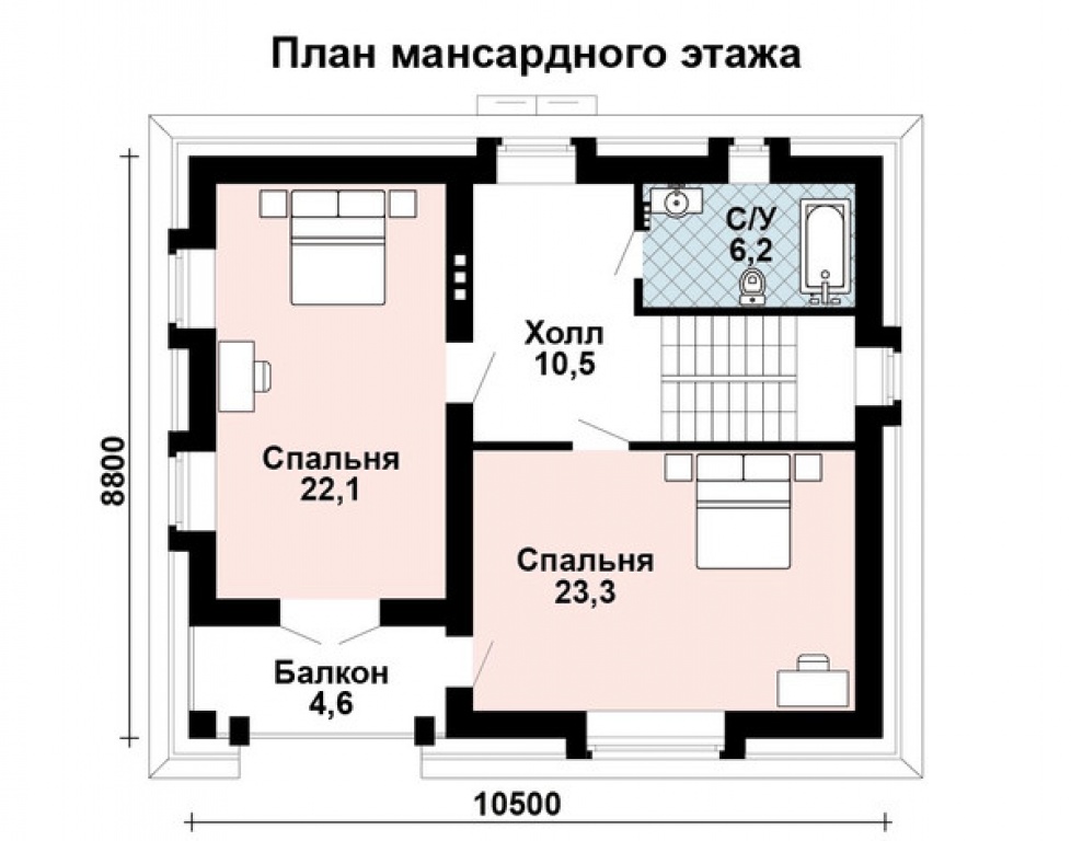 Проект дома Проект дома AS-2363 - Фото 6