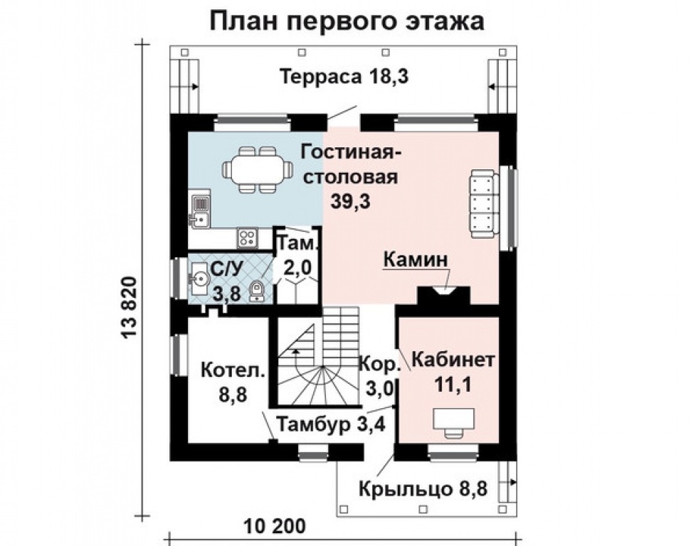 Проект дома Проект дома AS-711 - Фото 4